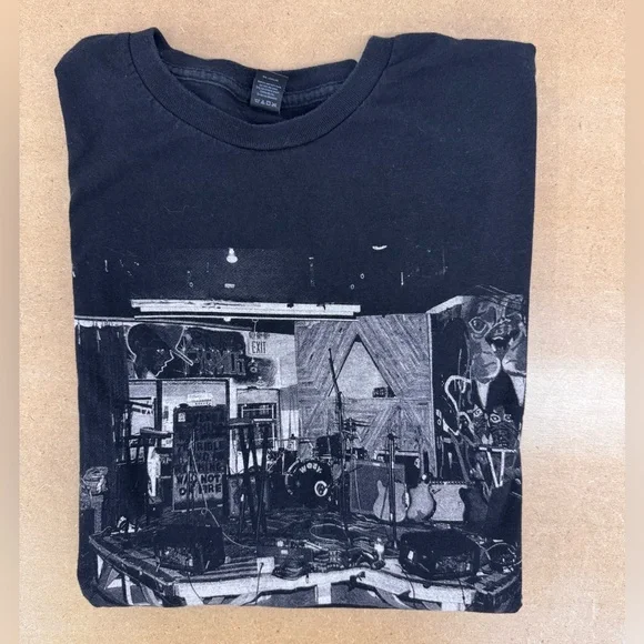 Jeff Rosenstock Tultex Black Graphic Long Sleeve Tour Tee - Picture 3 of 4